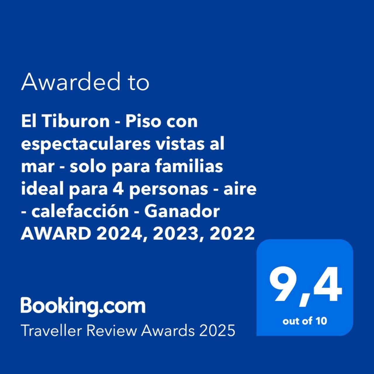 Playa de Gandia El Tiburon - Piso Con Espectaculares Vistas Al Mar - Solo Para Familias Ideal Para 4 Personas - Aire - Calefaccion - Ganador Award 2025, 2024, 2023, 2022 מראה חיצוני תמונה